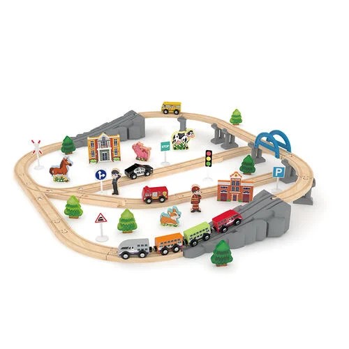 Craft Wooden Train Set